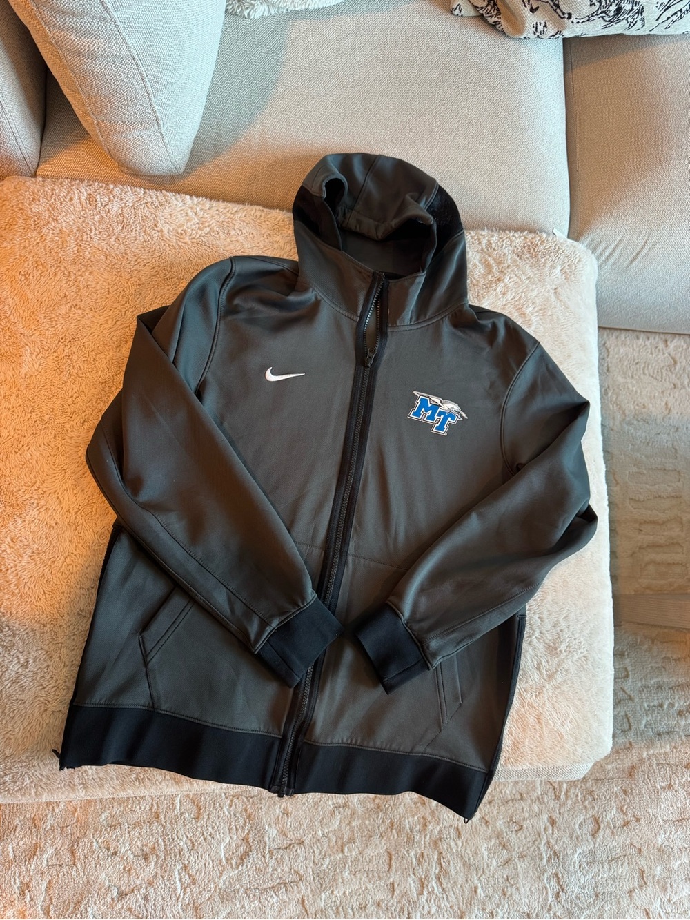 Nike Full-Zip Hooded Jacket MTSU Blue Raiders